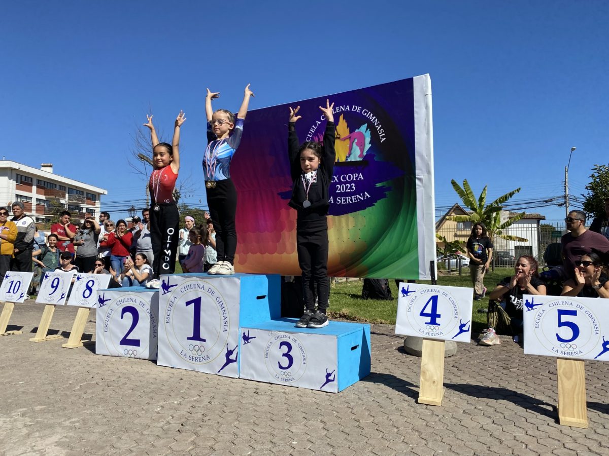 Alumna Emilia Díaz destaca en Copa de Gimnasia Artística La Serena