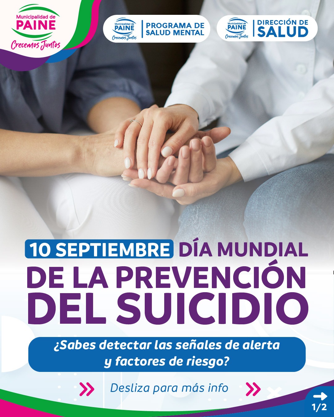 10 de septiembre día Mundial de la Prevención del Suicidio