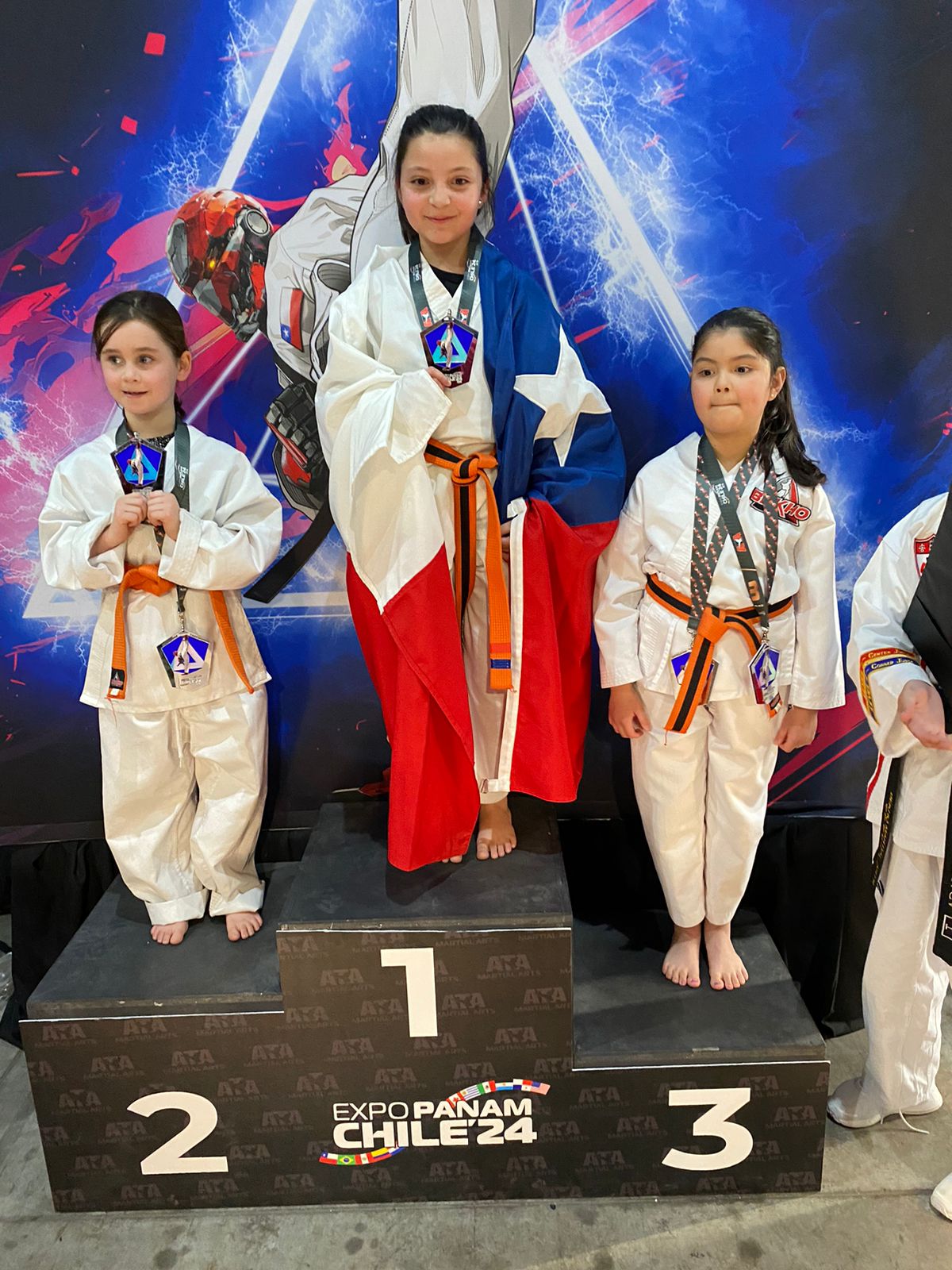 Estudiantes CSFP brillan en el Torneo Panamericano de Taekwondo ATA