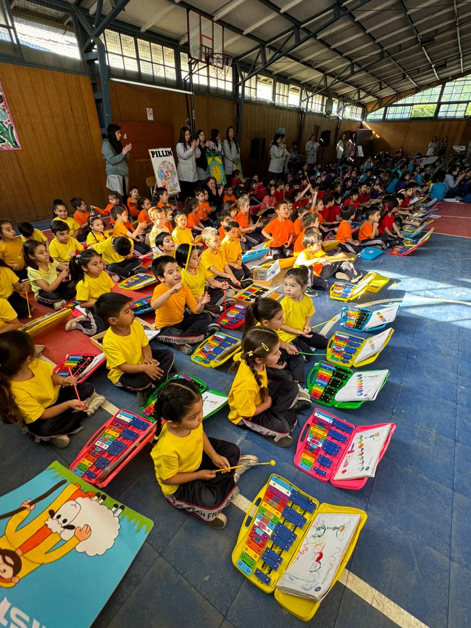 Gran muestra de talento musical en el primer ciclo