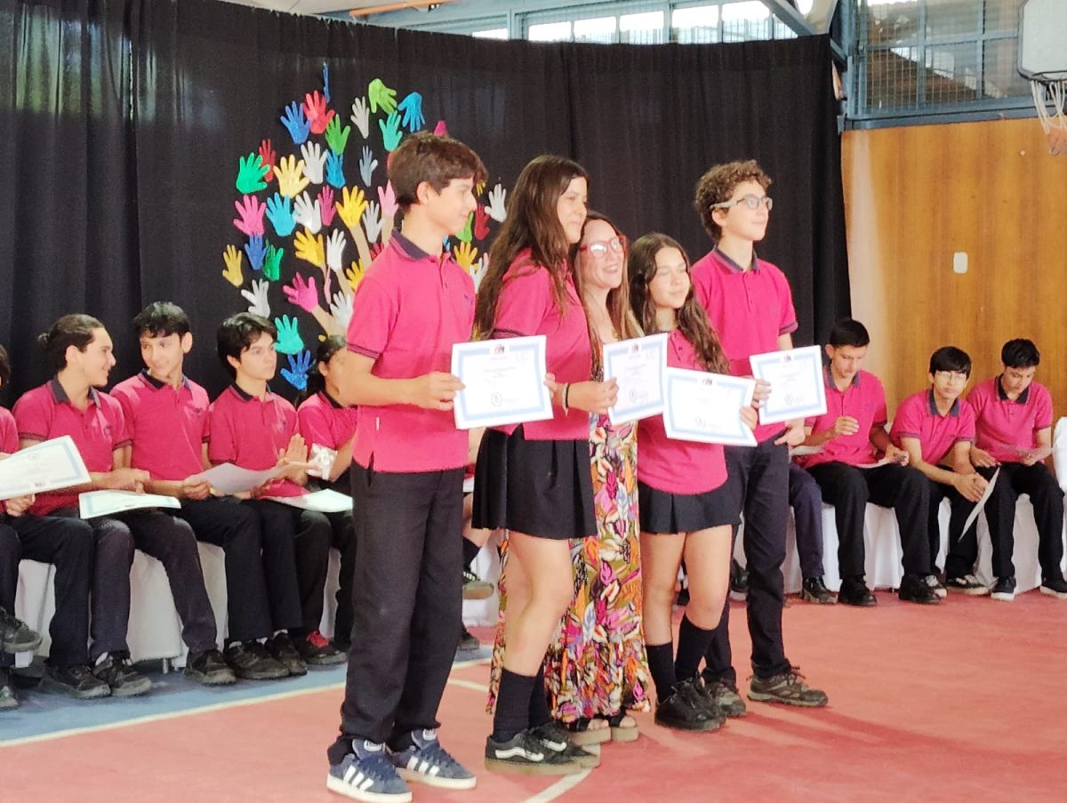 ceremonia de premiación 8°