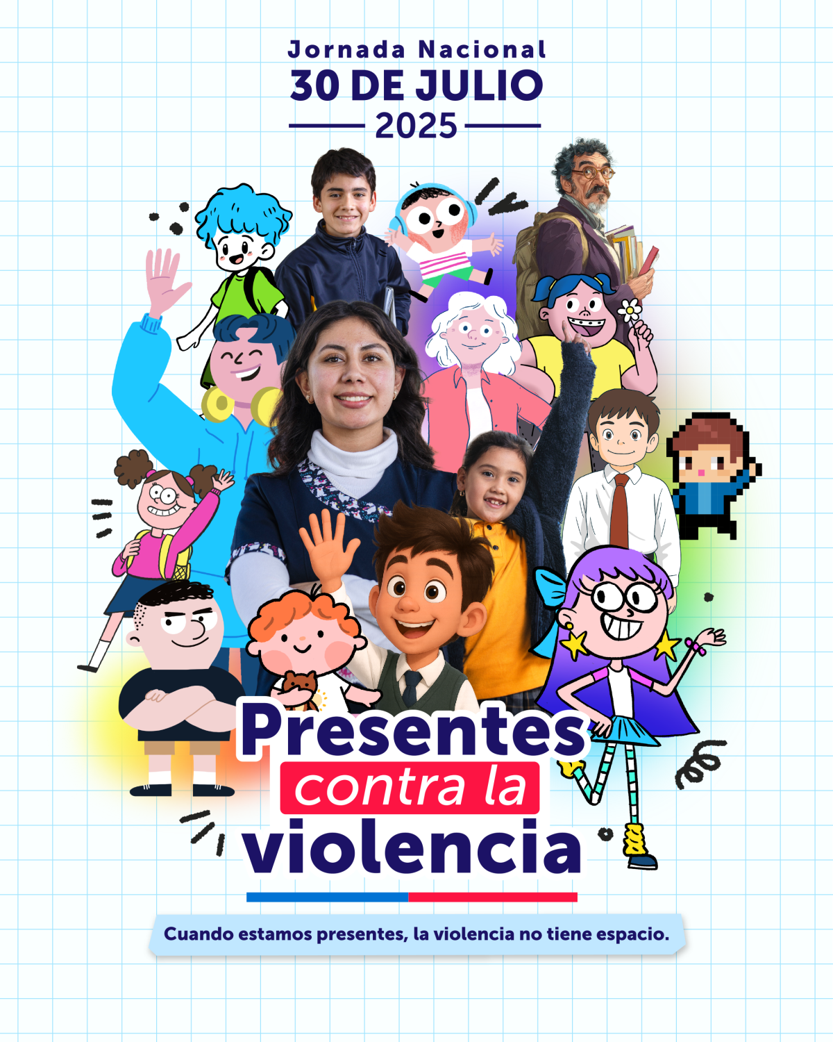 Jornada nacional “Presentes contra la violencia”