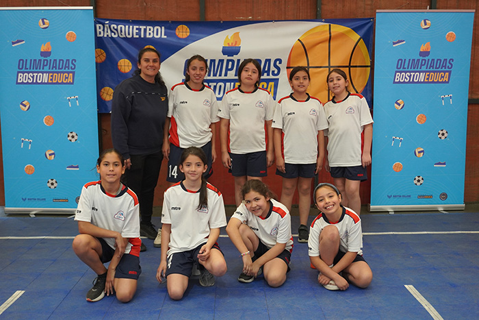 Nuestras estudiantes disfrutaron la fecha de Básquetbol Mini Damas en las Olimpiadas BostonEduca