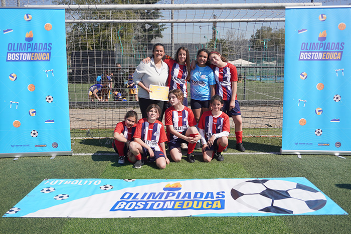 Vicecampeonas del Futbolito Mini Damas en las Olimpiadas BostonEduca 2025
