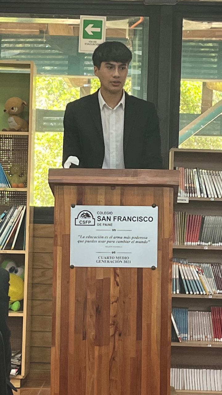Discurso Público: un hito académico y formativo que refleja la identidad del Colegio San Francisco de Paine