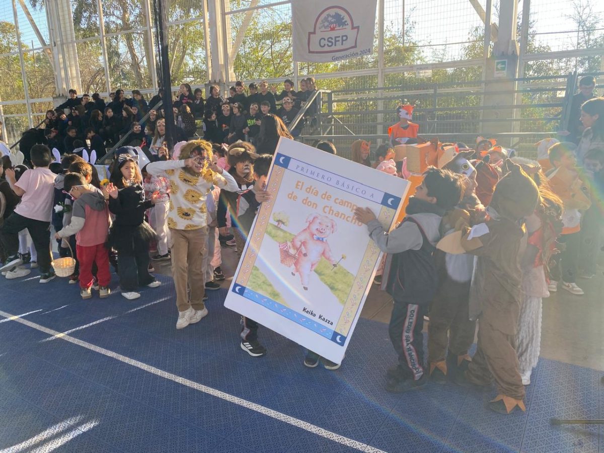Carnaval literario llenó de alegría el Primer Ciclo en la celebración del Día del Libro