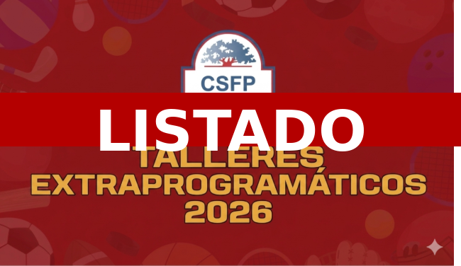 Listado Talleres Extraprogramáticos