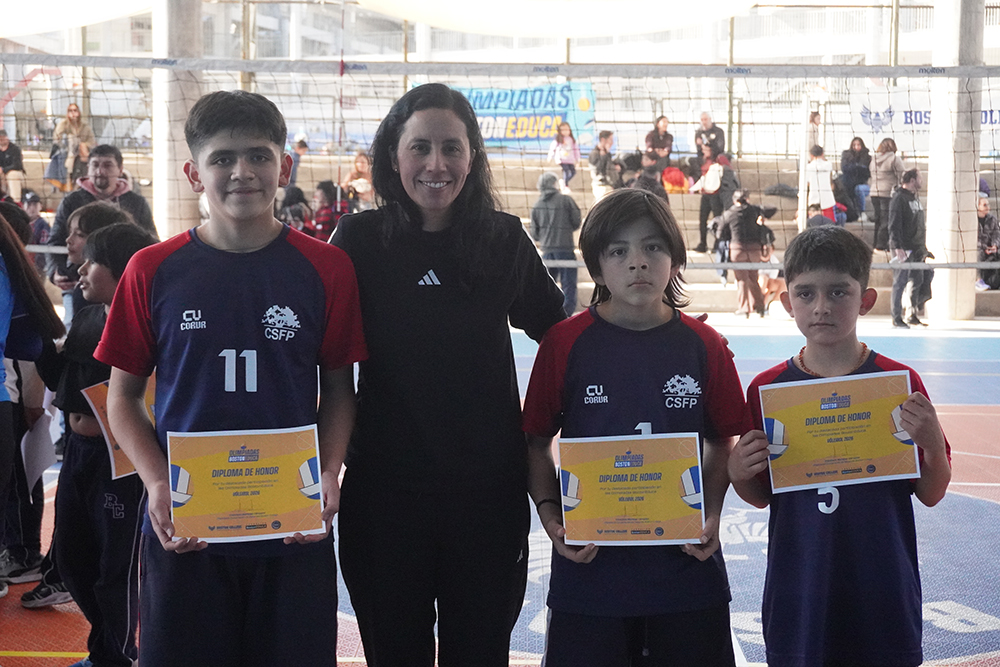 Con éxito competimos en la fecha de Vóleibol Mini Varones de las Olimpiadas BostonEduca