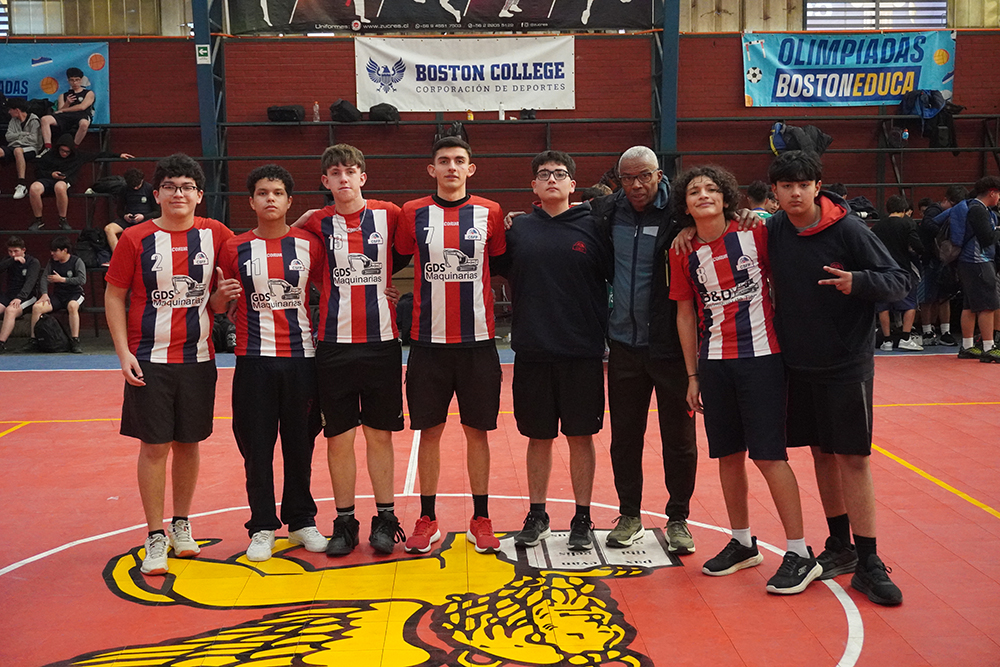 Nuestros estudiantes compitieron en el Básquetbol Intermedia Varones de las Olimpiadas BostonEduca