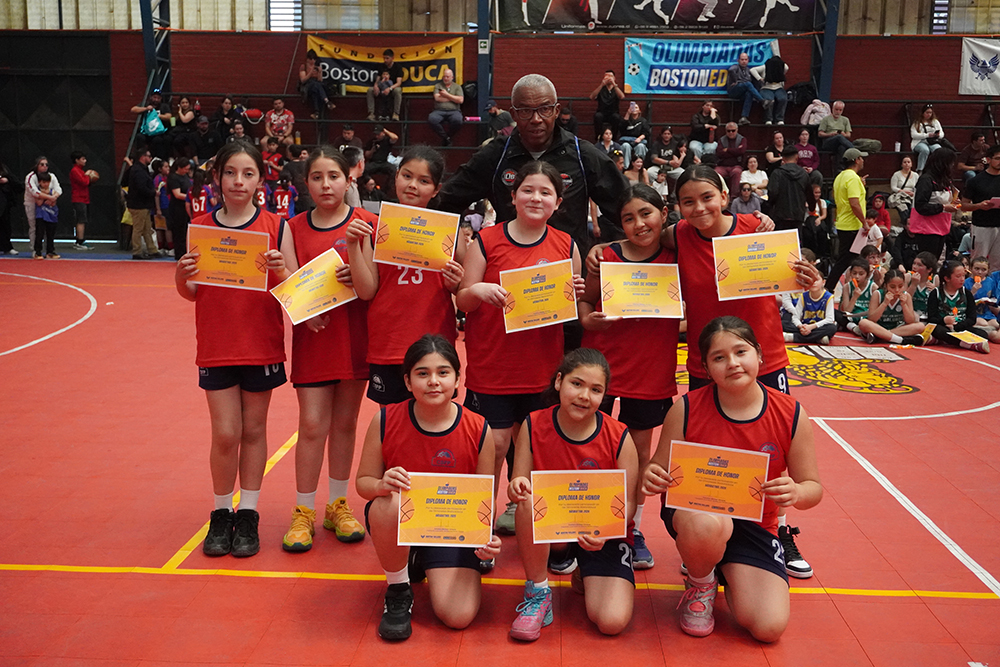 Nuestro colegio participó en el Básquetbol Mini Damas de las Olimpiadas BostonEduca